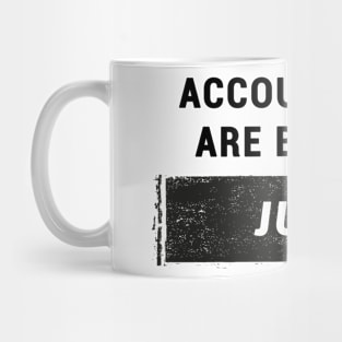 Accountants are born in June Mug